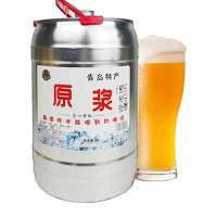 青島琴麥精釀渾濁型啤酒1L 2L 5L 10L精釀白啤黃啤