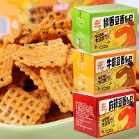 博舒客美味豆香鍋巴椒香 休閑零食品