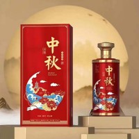 紅四渡 中秋醬香型白酒53度 陳年老醬酒禮盒裝